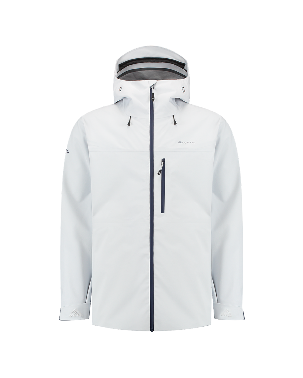 AR Hardshell Jacket Pale Grey Men Cortazu