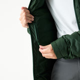 Mountain INS Hooded Jacket 10M Dark Green | Women
