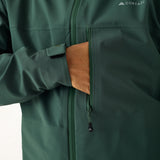 AR Hardshell Jack Donkergroen | Heren