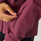 All Weather Hardshell Jacket 7M Burgundy | Men