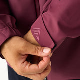 All Weather Hardshell Jacket 7M Burgundy | Men