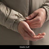 All weather Mid-layer Jack Beige | Heren