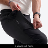 Stretchbroek Zwart | Heren