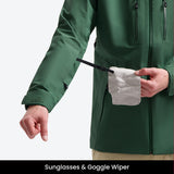 Mountain Hardshell Jacket Dark Green | Womens