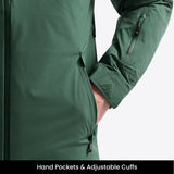 Geïsoleerde Hardshell-jas Geel | Heren