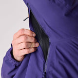 Mountain Hardshell Jacket Purple | Mens