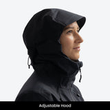 All weather Hardshell Jacket Black | Women