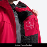 Insulated Hardshell Jacket Chili Red | Men