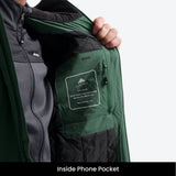 Insulated Hard Shell Jacket Dark Green | Men