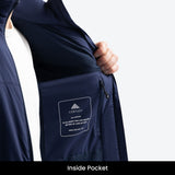 All weather Mid-layer Jacket Dark Blue | Women
