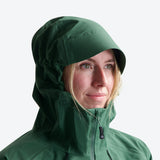 Mountain Hardshell Jacket Dark Green | Womens