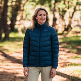 Recycled Mid-layer Jacket Dark Blue | Women