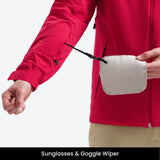 Insulated Hardshell Jacket Chili Red | Women