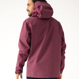 All Weather Hardshell Jacket 7M Burgundy | Men