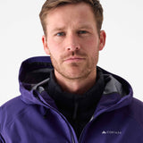 Mountain Hardshell Jacket Purple | Mens