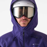 Mountain Hardshell Jacket Purple | Mens