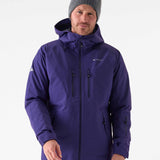 Mountain Hardshell Jacket Purple | Mens