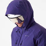 Mountain Hardshell Jacket Purple | Mens