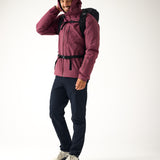 All Weather Hardshell Jacket 7M Burgundy | Men