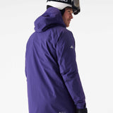 Mountain Hardshell Jacket Purple | Mens
