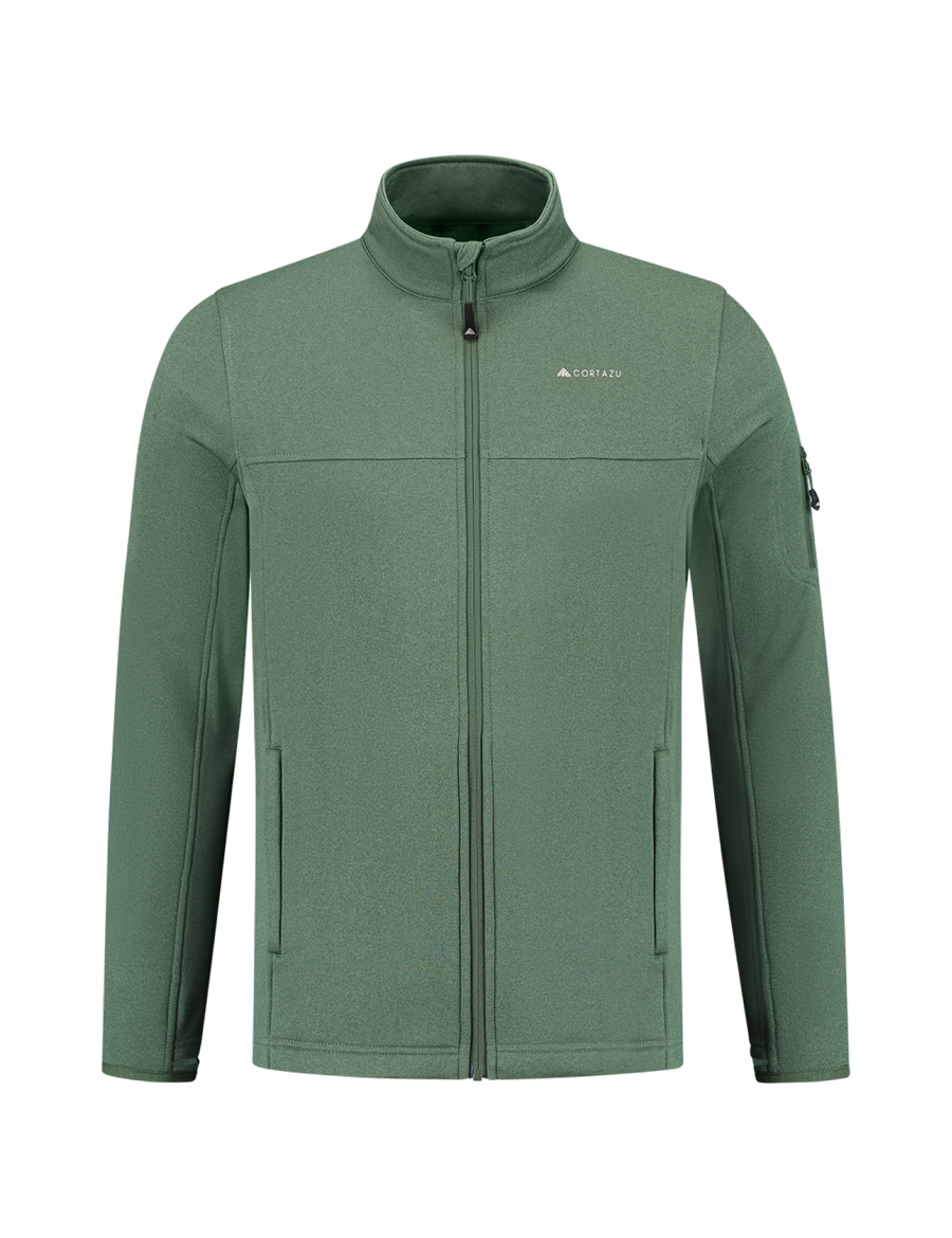 Dark green fleece jacket hotsell