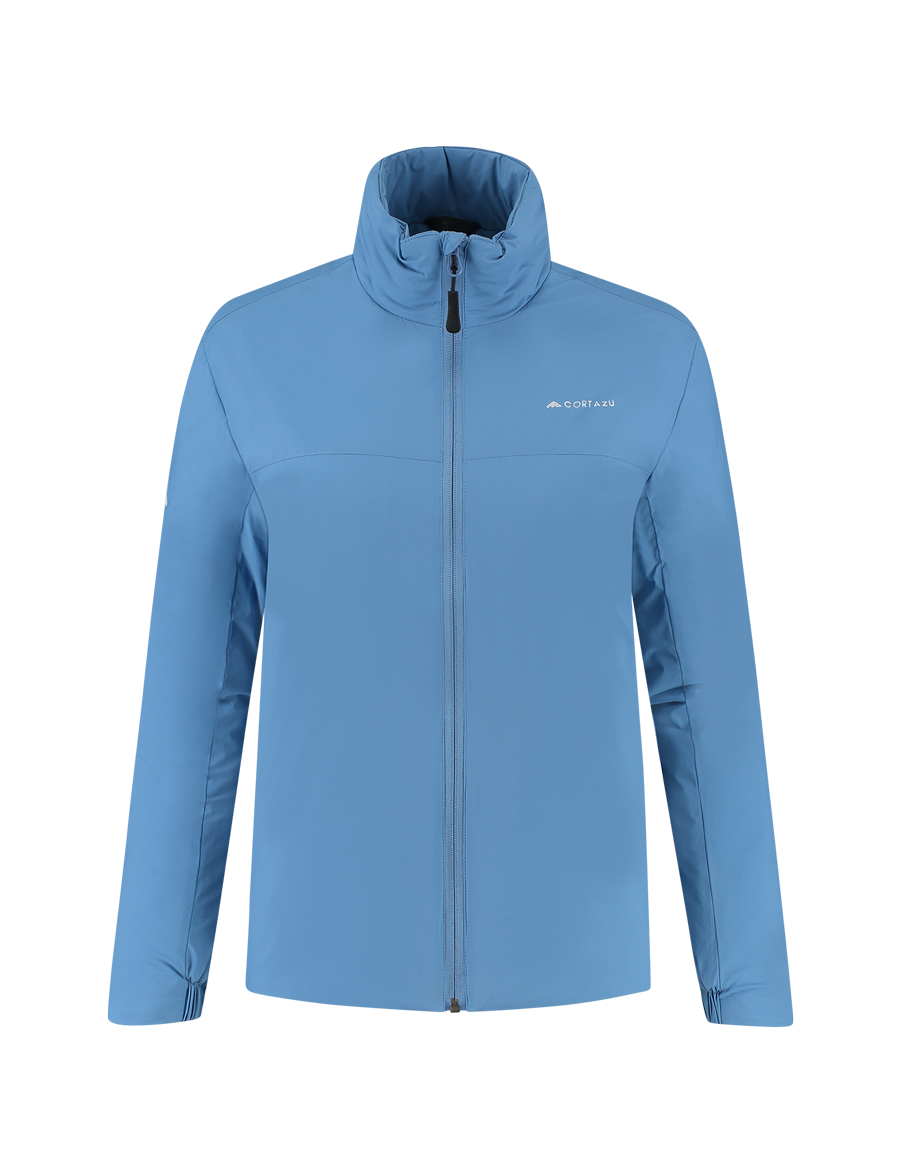 All weather Mid layer Jacket Blue Women Cortazu