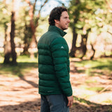 Gerecycled Mid-layer Jack Donkergroen | Heren