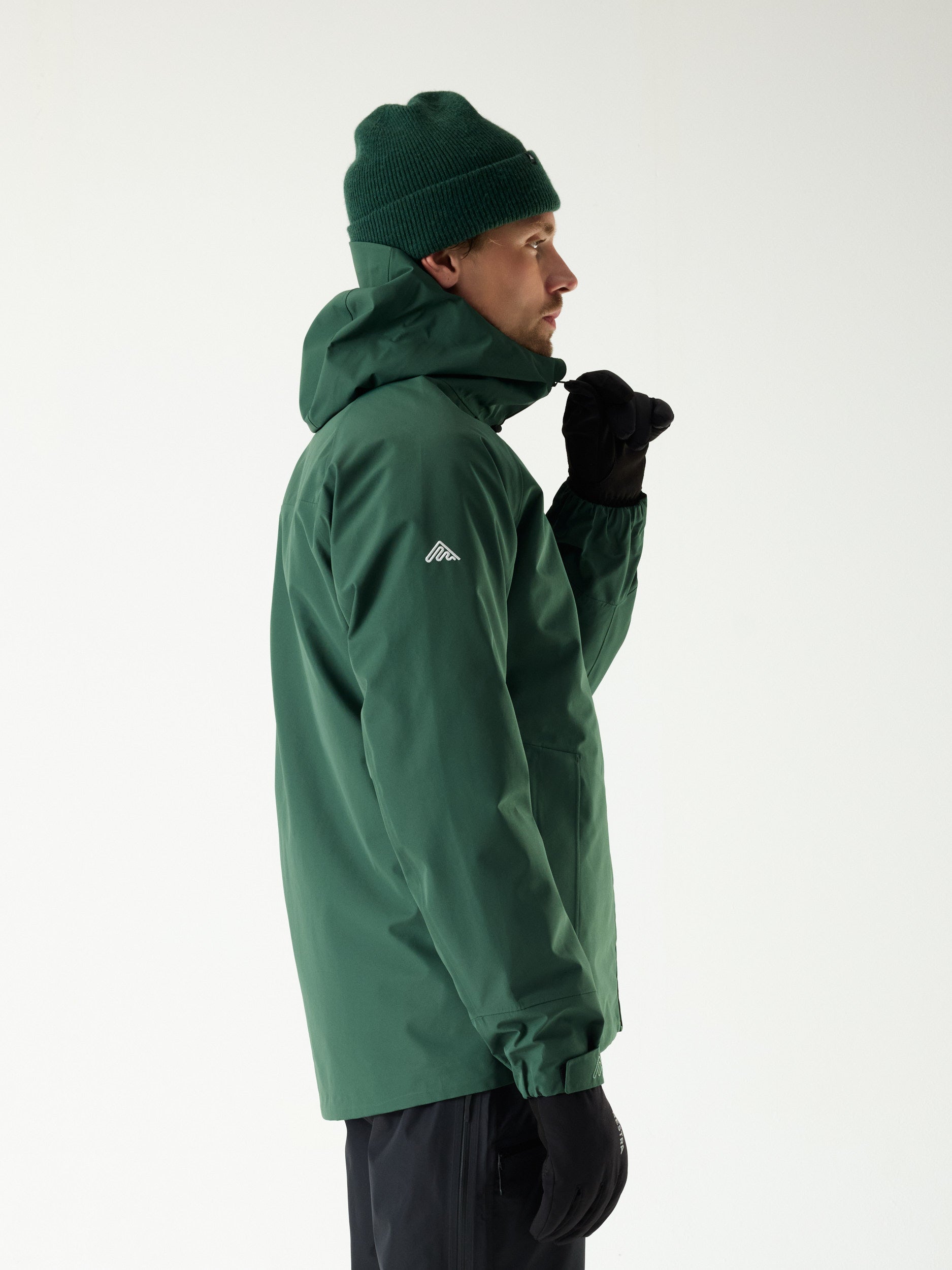 Video laden: Mountain Hardshell Jacket 10M Donkergroen | Heren