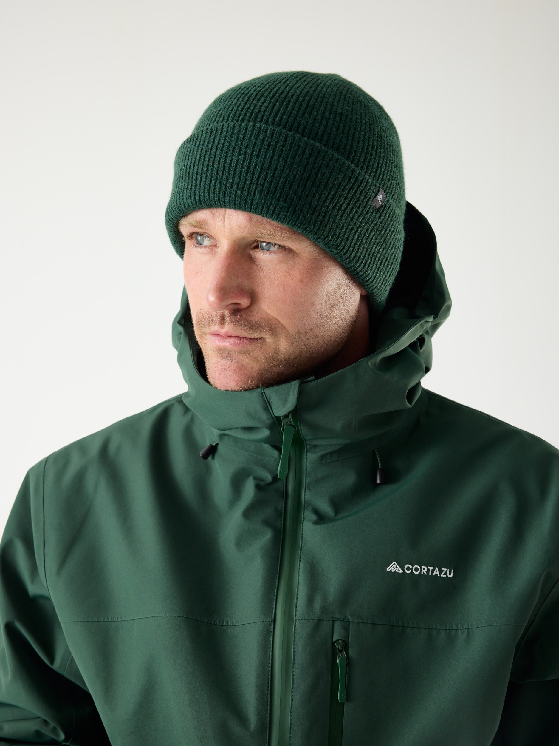 Load video: Nunatak INS Ski Jacket 10M Dark Green | Men