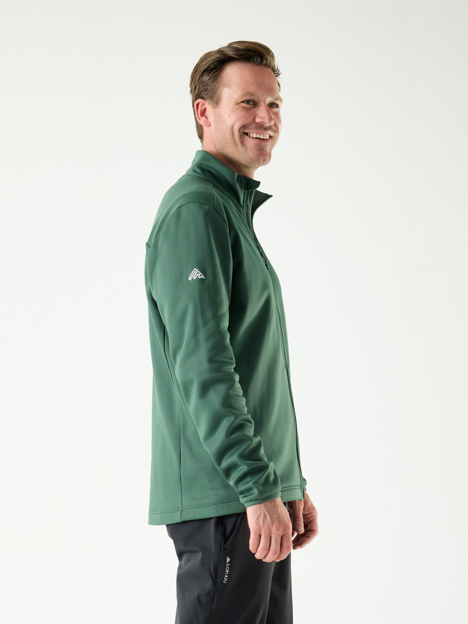 Load video: AR Fleece 9M Dark Green | Men