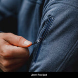 Hybrid Fleece Dark Blue | Men