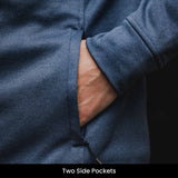 Hybride Fleece Zwart | Heren