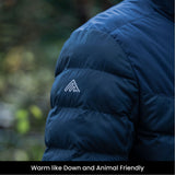 Recycled Mid-layer Jacket Dark Blue | Women