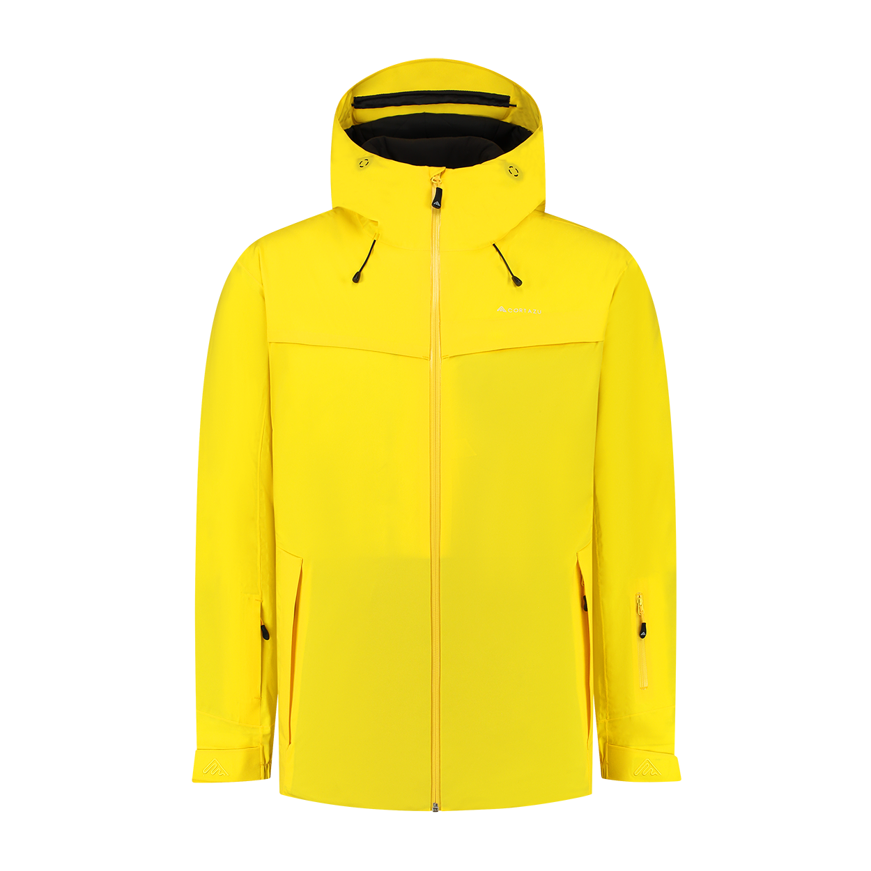 Mens ski 2025 jacket yellow