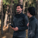 Hybride Fleece Zwart | Heren