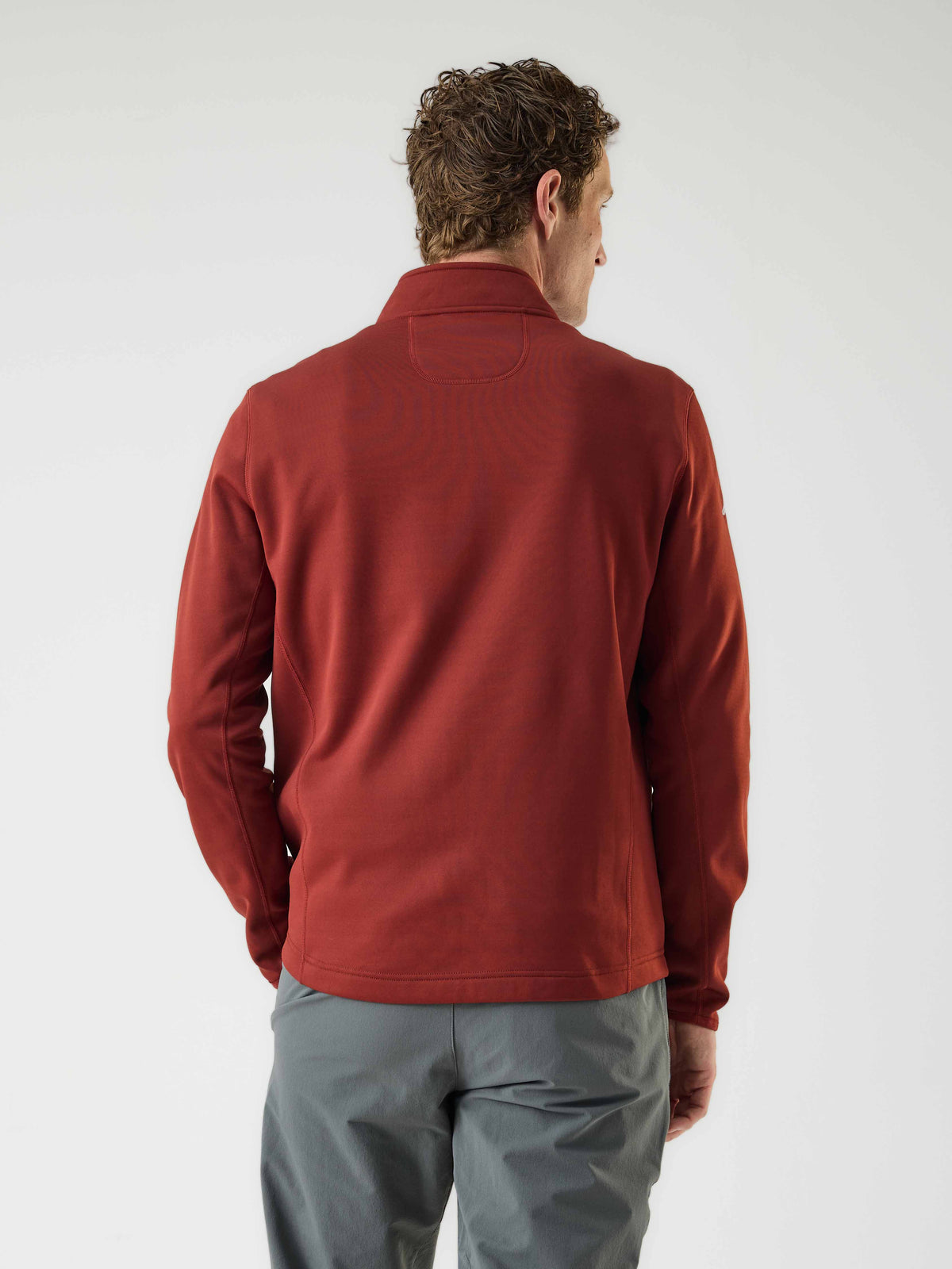 AR Fleece Russet Red | Heren