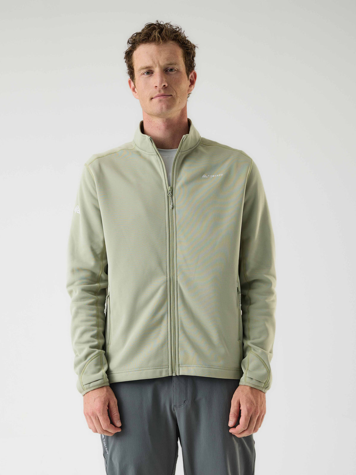AR Fleece Olijf | Heren