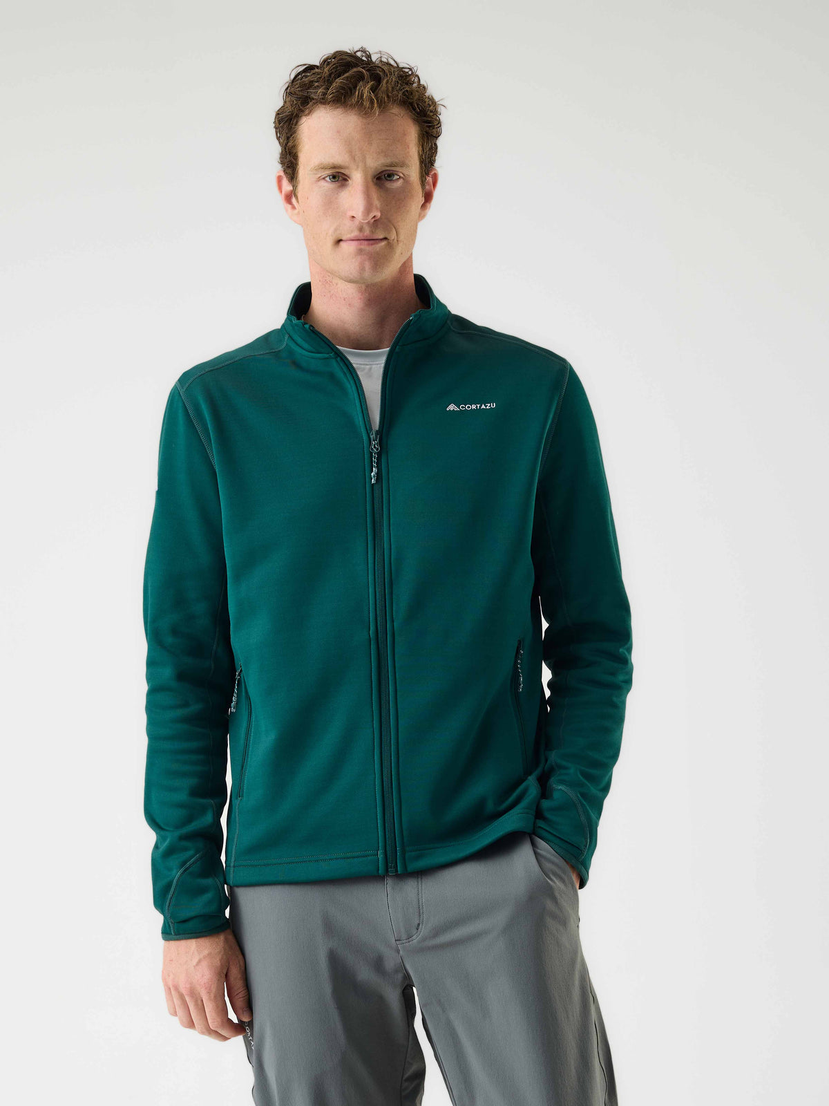 AR Fleece Forest Green | Heren