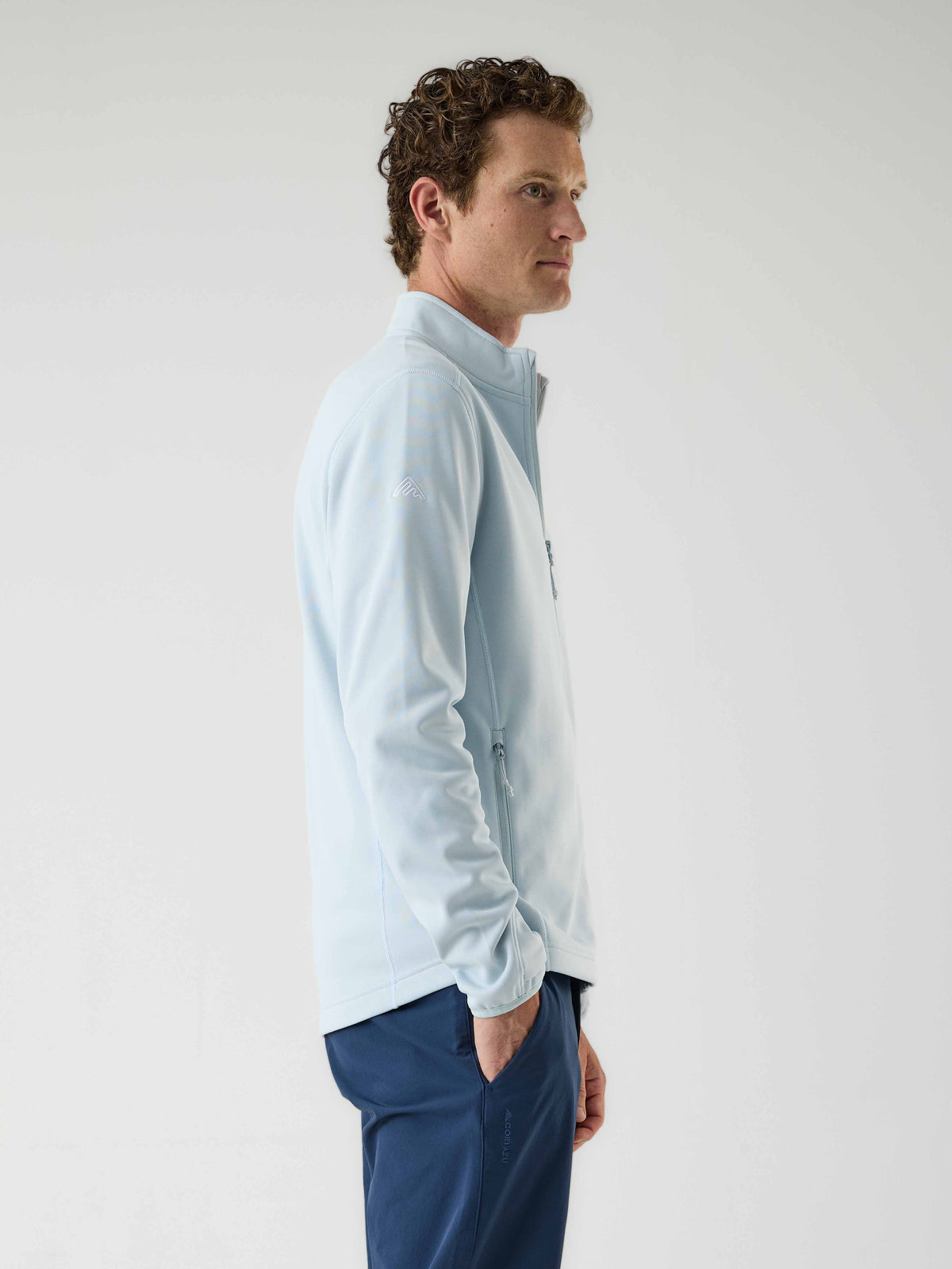 AR Fleece Glacierblauw | Heren