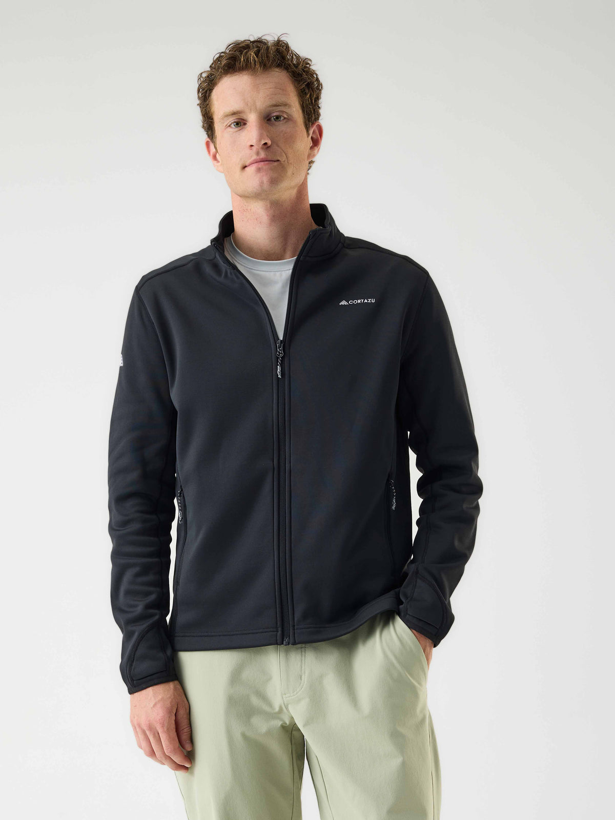 AR Fleece Zwart | Heren