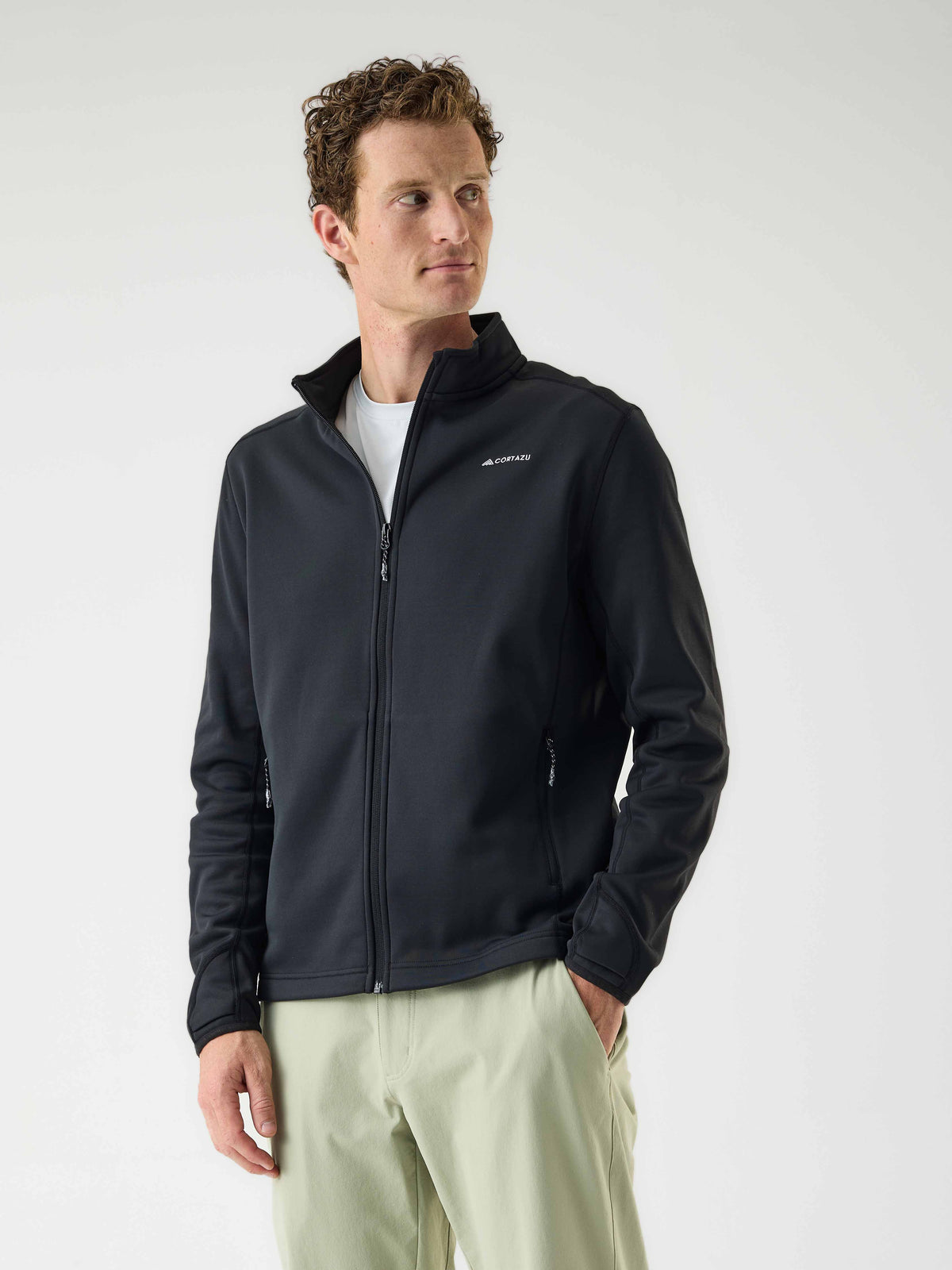 AR Fleece Zwart | Heren