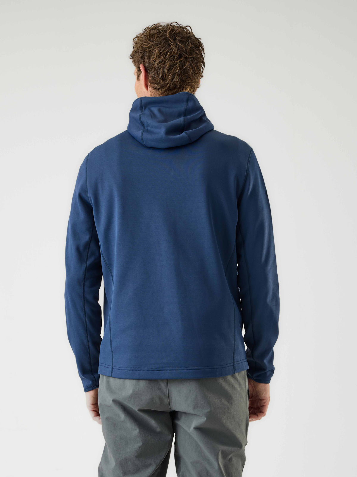 AR Fleece Hooded Donkerblauw | Heren