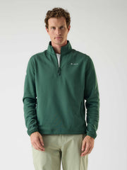 AR Fleece Half-Zip Donkergroen | Heren