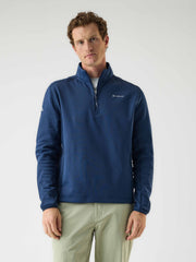 AR Fleece Half-Zip Donkerblauw | Heren
