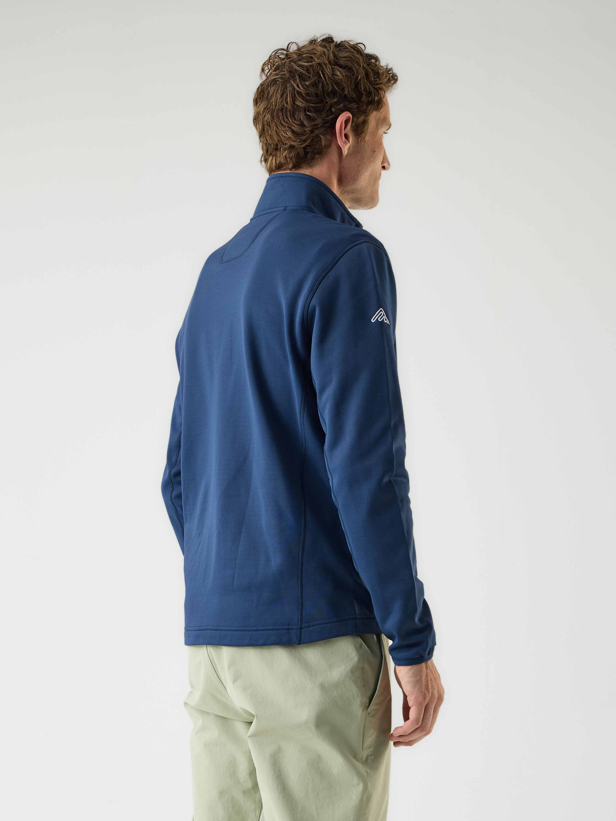 AR Fleece Half-Zip Donkerblauw | Heren