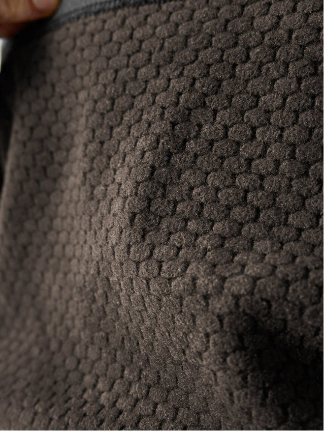 AR Lichtgewicht Fleece Half-Zip Donkergrijs | Heren