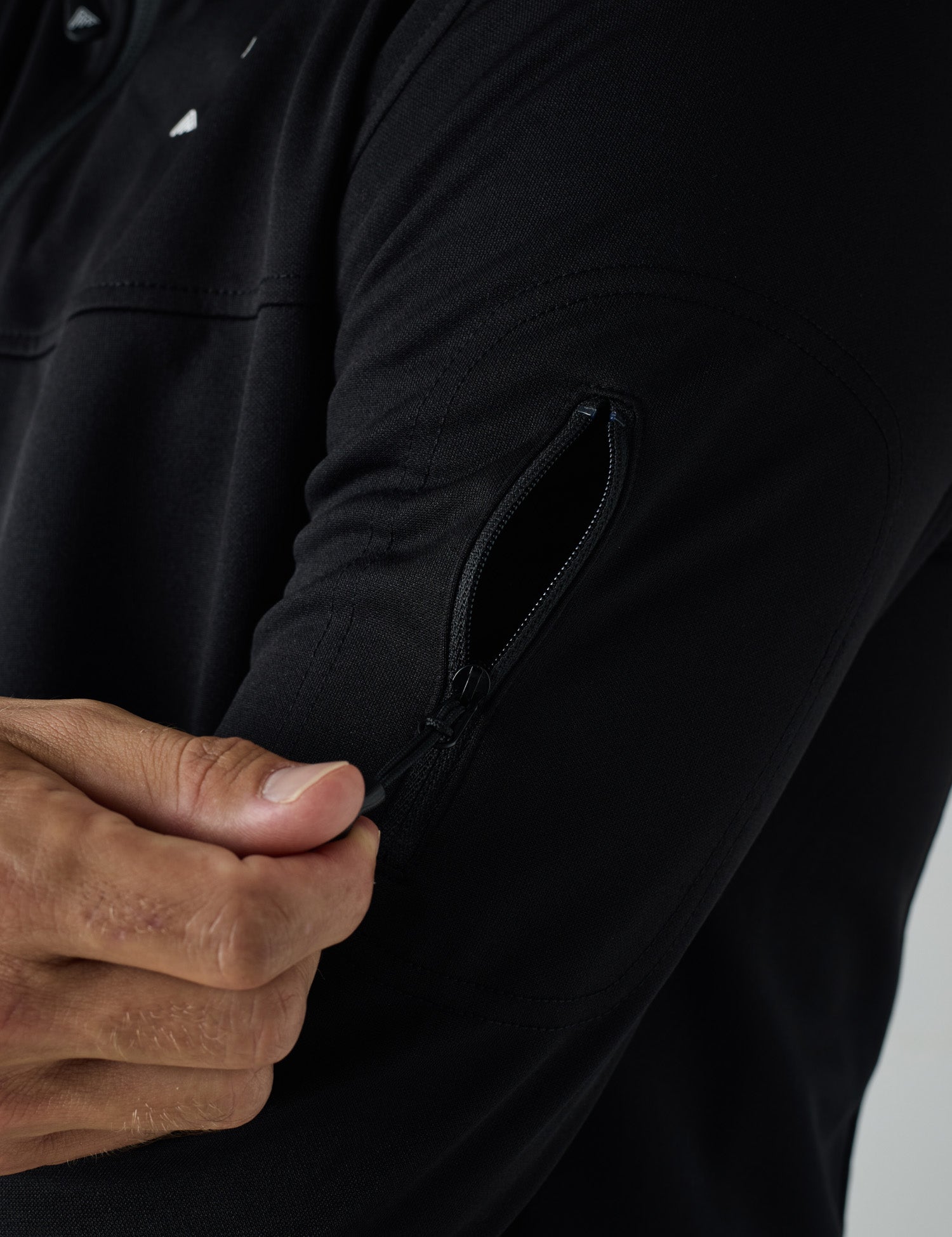 AR Fleece Zwart | Heren