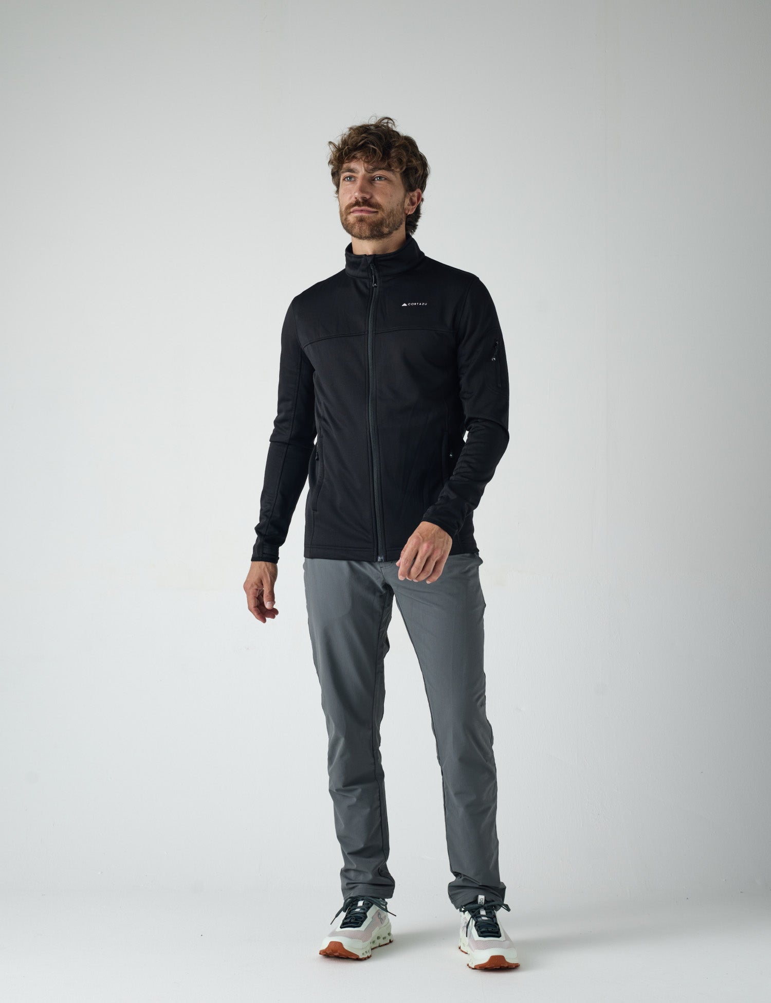 AR Fleece Zwart | Heren
