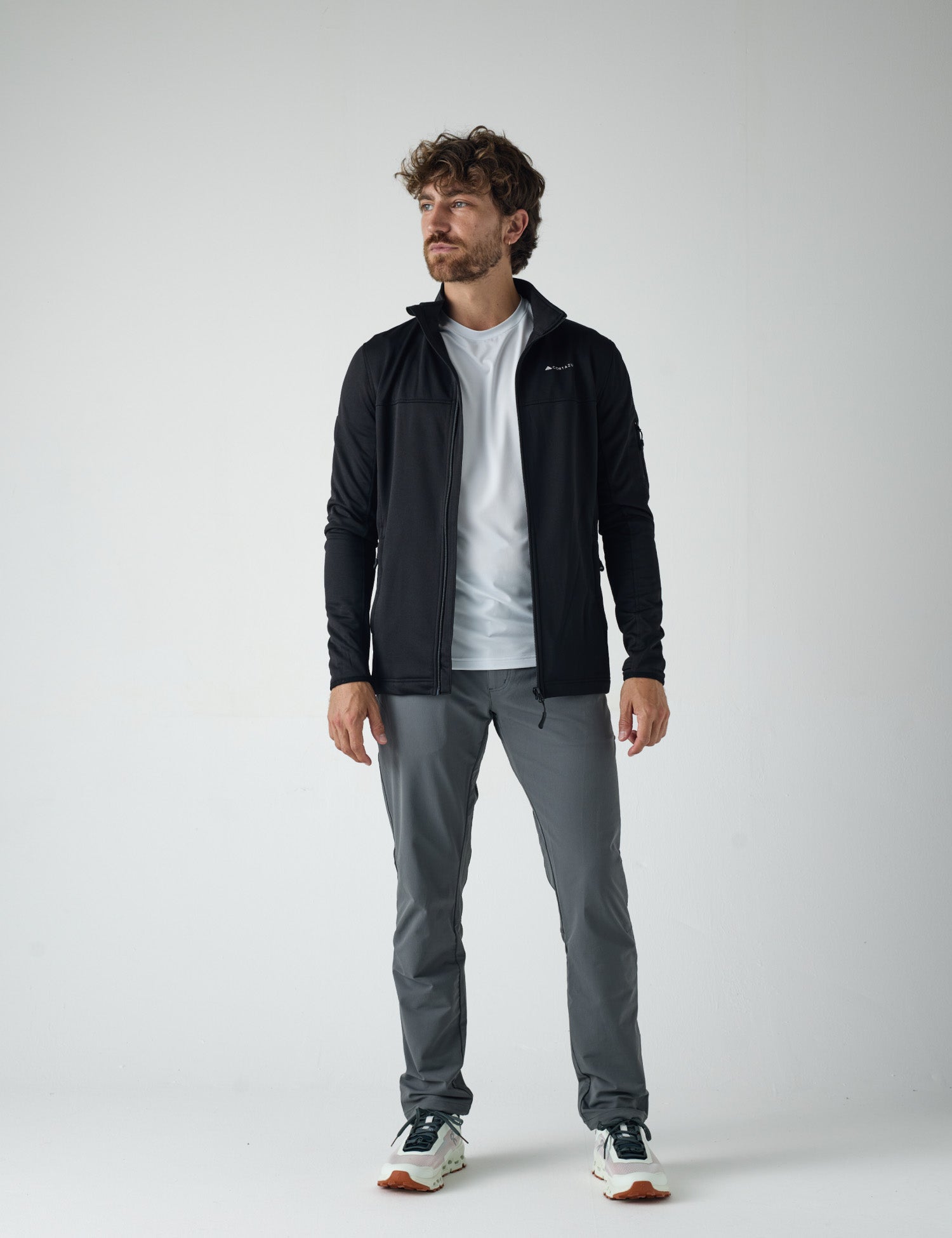 AR Fleece Zwart | Heren
