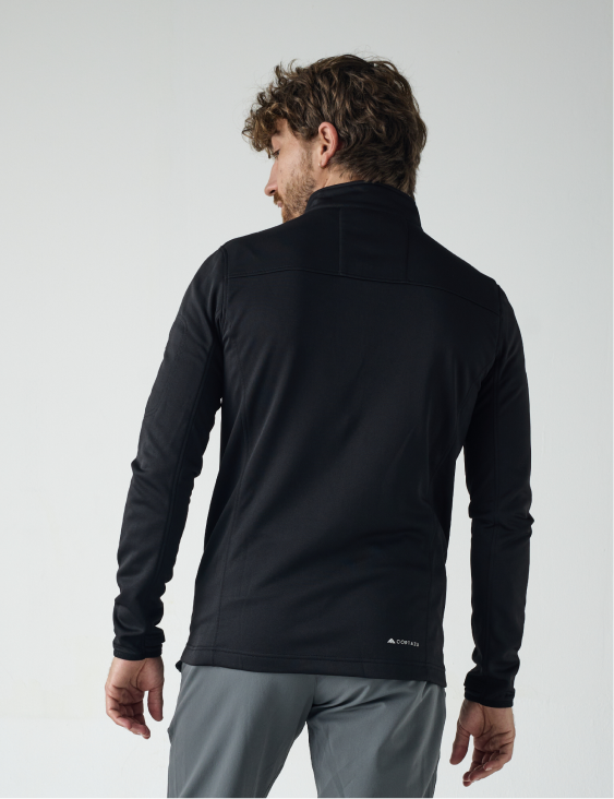AR Fleece Zwart | Heren